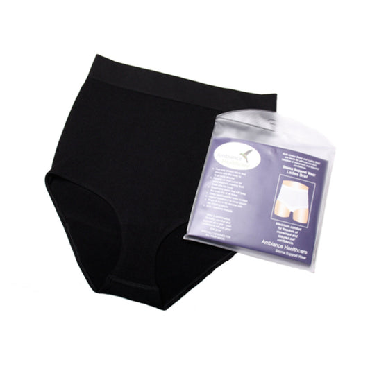 Ambiance Healthcare - Stoma Dames Slip Zwart